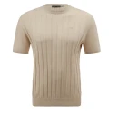 T-shirt męski OLAVOGA XAE 2026 beżowy - maWer Fashion