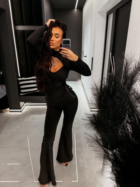 Body damskie OLAVOGA ZAFIRA 2026 czarny - maWer Fashion