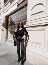 Bluzka damska OLAVOGA ELISEA 2026 czarny - ecru - maWer Fashion