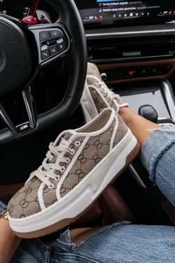 Buty damskie sneakersy OLAVOGA MALLOW 2026 beż