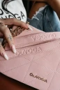 Torebka damska OLAVOGA TERING 2026 pudrowy róż - maWer Fashion