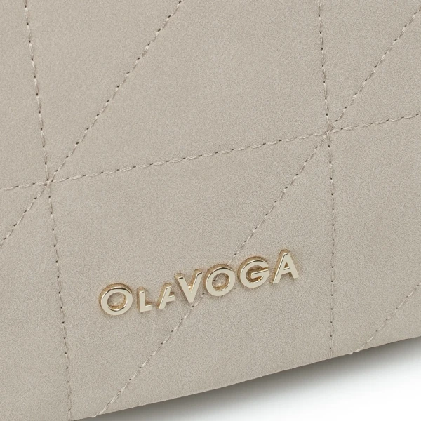 Torebka damska OLAVOGA TERING 2026 jasny beż - maWer Fashion