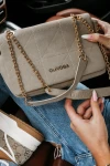 Torebka damska OLAVOGA TERING 2026 ciemny beż - maWer Fashion