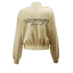 Bluza damska OLAVOGA ROSEA 2026 żółta - maWer Fashion