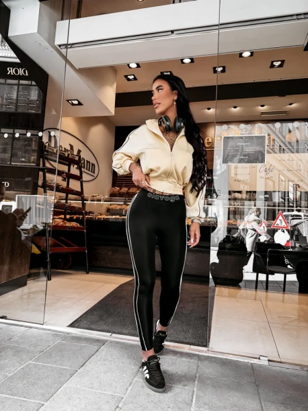 Bluza damska OLAVOGA ROSEA 2026 żółta - maWer Fashion