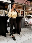 Bluza damska OLAVOGA ROSEA 2026 żółta - maWer Fashion