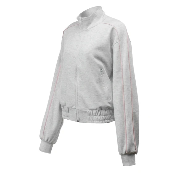 Bluza damska OLAVOGA ROSEA 2026 szara - maWer Fashion
