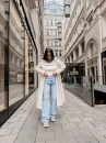 Płaszcz damski OLAVOGA ZYRO 2026 beż - maWer Fashion