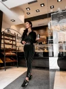 Legginsy damskie OLAVOGA SOFIA 2026 czarne - maWer Fashion