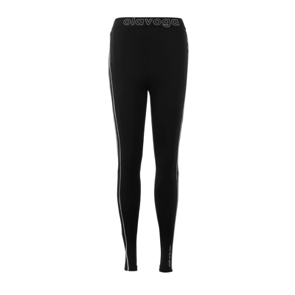 Legginsy damskie OLAVOGA SOFIA 2026 czarne - maWer Fashion