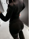 Legginsy damskie OLAVOGA VEYA 2026 czarne - maWer Fashion