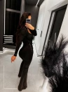 Legginsy damskie OLAVOGA VEYA 2026 czarne - maWer Fashion