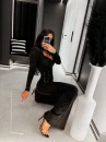 Legginsy damskie OLAVOGA VEYA 2026 czarne - maWer Fashion