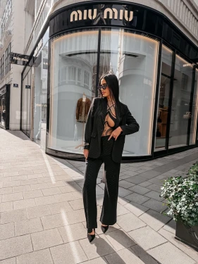 Komplet damski OLAVOGA TRACY 2026 czarny