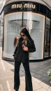 Komplet damski OLAVOGA TRACY 2026 czarny - maWer Fashion
