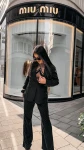 Komplet damski OLAVOGA TRACY 2026 czarny - maWer Fashion