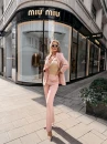 Komplet damski OLAVOGA TRACY 2026 róż - maWer Fashion