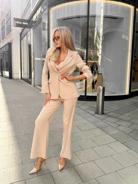 Komplet damski OLAVOGA TRACY 2026 jasny róż - maWer Fashion