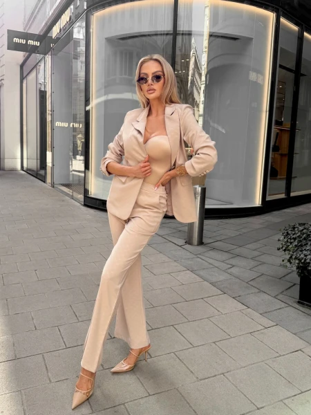 Komplet damski OLAVOGA TRACY 2026 jasny róż - maWer Fashion