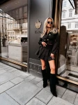 Komplet damski OLAVOGA AVION 2026 czarny - maWer Fashion