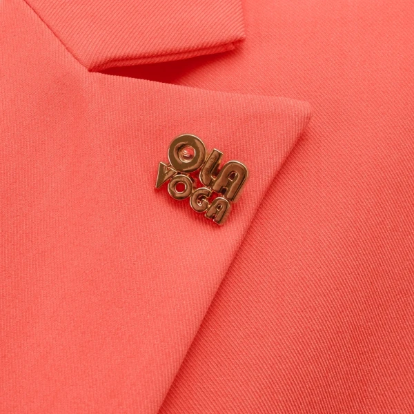 Sukienka damska OLAVOGA ROSO 2026 pomarańcz - maWer Fashion