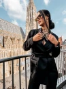Sukienka OLAVOGA FIXA 2026 czarna - maWer Fashion