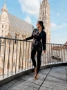 Sukienka OLAVOGA FIXA 2026 czarna - maWer Fashion