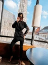 Sukienka OLAVOGA FIXA 2026 czarna - maWer Fashion