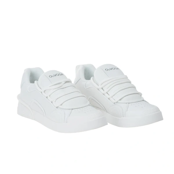 Buty męskie sneakersy OLAVOGA BOOST 2026 ecru - maWer Fashion
