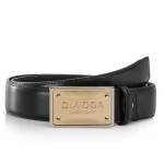Pasek męski OLAVOGA ITHACA 2026 czarny - maWer Fashion