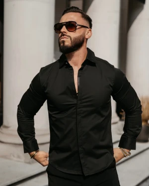 Koszula męska OLAVOGA WHIS 2026 czarna