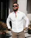 Koszula męska OLAVOGA WHIS 2026 biała - maWer Fashion