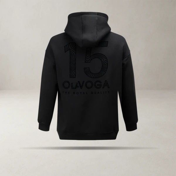 Bluza męska OLAVOGA VITREGNO 2025 czarna - maWer Fashion