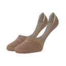 Skarpetki stopki damskie OLAVOGA TAIING 2026 ciemny beż - maWer Fashion