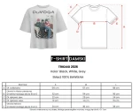 T-shirt damski OLAVOGA TRIOASI 2026 biały - maWer Fashion