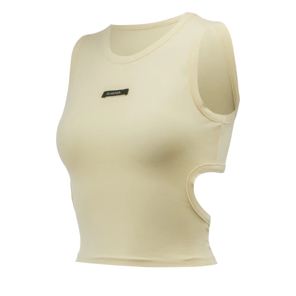 Top damski OLAVOGA DAYBREAK 2026 bananowy - maWer Fashion