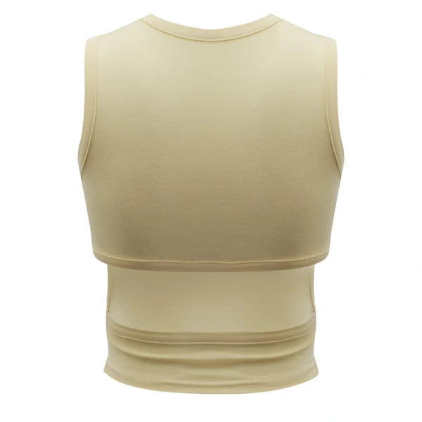 Top damski OLAVOGA DAYBREAK 2026 bananowy - maWer Fashion