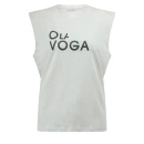 Top damski OLAVOGA RAYKIING 2026 ecru - maWer Fashion