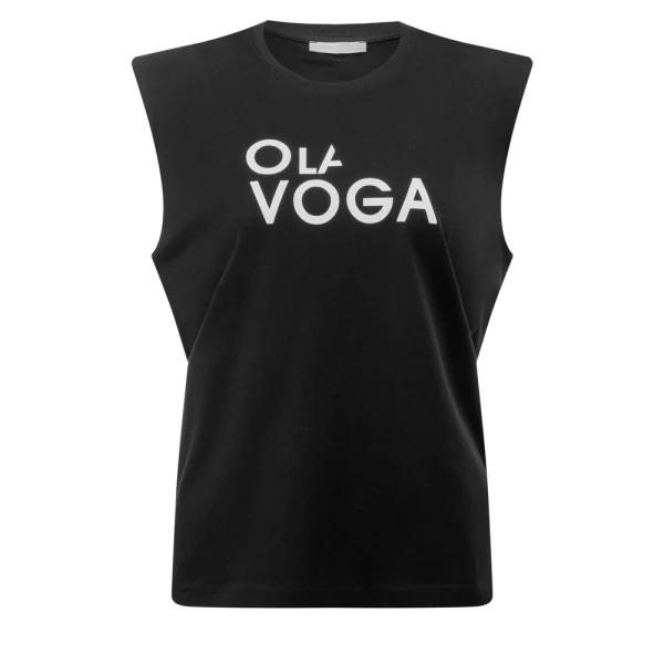 Top damski OLAVOGA RAYKIING 2026 czarny - maWer Fashion