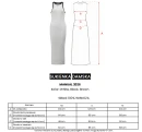 Sukienka OLAVOGA MANUAL 2026 brązowa - maWer Fashion
