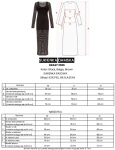 Sukienka OLAVOGA DRASY 2026 brązowa - maWer Fashion
