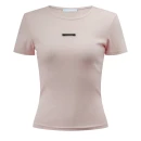 T-shirt damski OLAVOGA MOVENA 2026 róż - maWer Fashion
