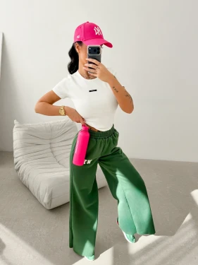 T-shirt damski OLAVOGA MOVENA 2026 ecru