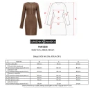 Sukienka OLAVOGA PAM 2026 czarna - maWer Fashion