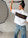 T-shirt damski OLAVOGA TRIOASI 2026 biały - maWer Fashion