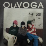 T-shirt damski OLAVOGA TRIOASI 2026 szary - maWer Fashion
