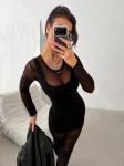 Sukienka OLAVOGA DRASY 2026 czarna - maWer Fashion