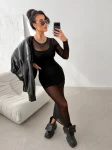 Sukienka OLAVOGA DRASY 2026 czarna - maWer Fashion