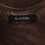 Sukienka OLAVOGA DRASY 2026 brązowa - maWer Fashion