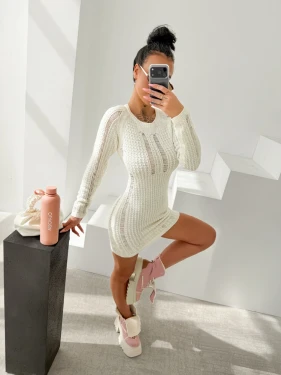 Sukienka OLAVOGA PAM 2026 ecru